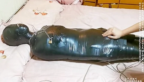 Asian Girl Mummification